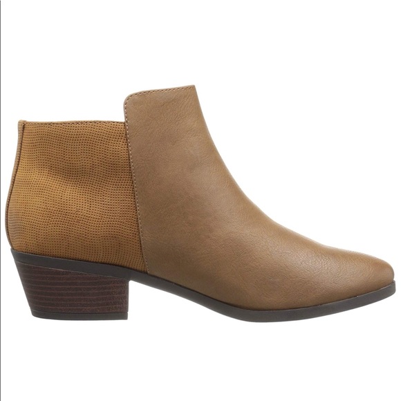 The Westley Side Zip Snake Textured Ankle Booties - Picture 3 of 4